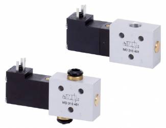 Distribuitoare 3/2 cu actionare electrica